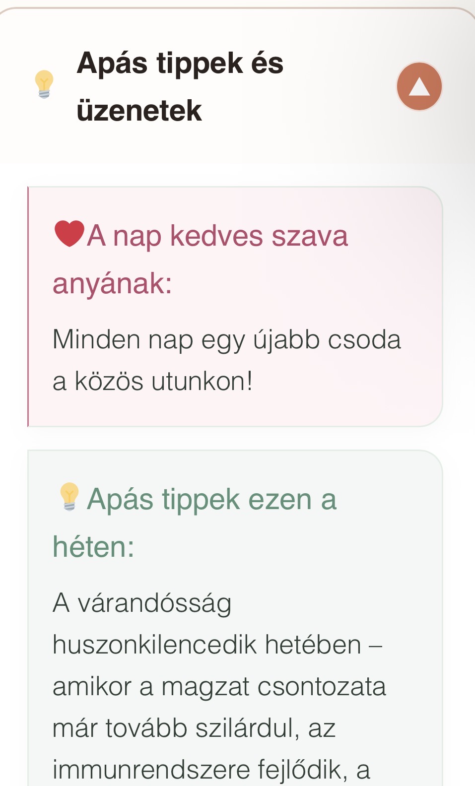 Apás tippek